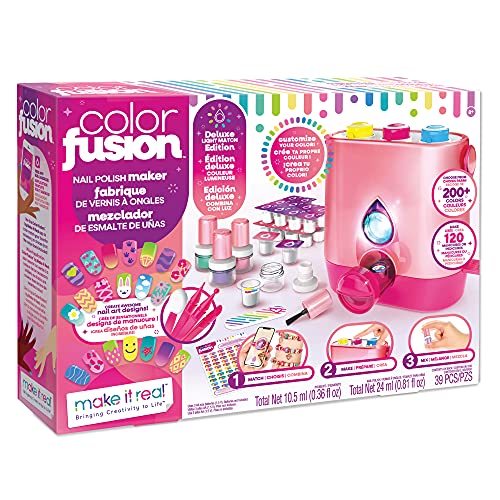 Make It Real - Color Fusion Nail Polish Maker Deluxe Light Match Edition - Ma...