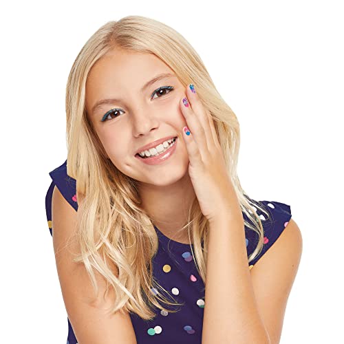 Make It Real – Glitter Dream Nail Spa - Nail Art Kit for Kids with Nail Polis...