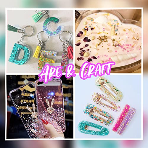 Face Glitter Chunky,Holographic Chunky Glitter for Body Hair Eye Nail, Festiv...