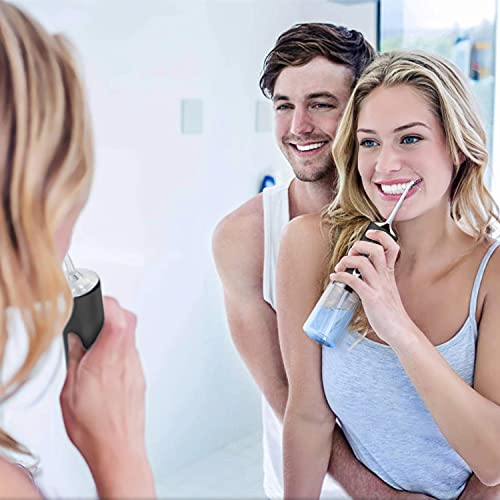 Water Flosser Cordless Teeth Cleaner Portable Water Teeth Cleaner with 3 Mode...