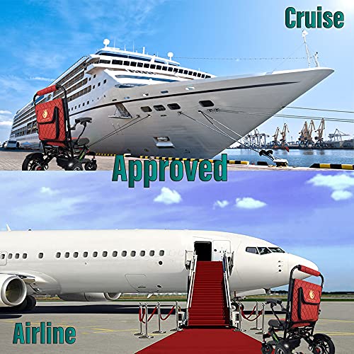 Electric Wheelchair for Adults, Foldable Lightweight All Terrain Wheelchairs,...