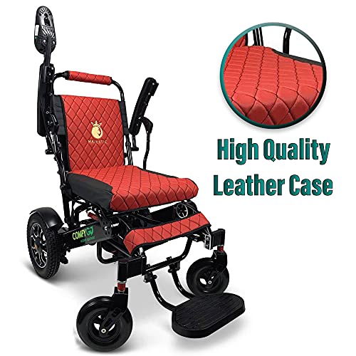 Electric Wheelchair for Adults, Foldable Lightweight All Terrain Wheelchairs,...