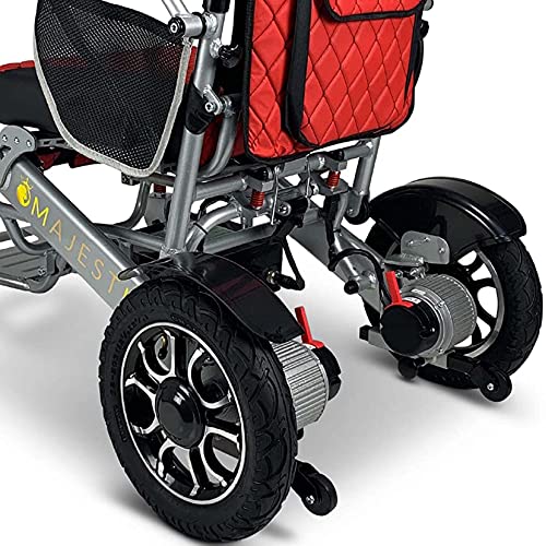 Electric Wheelchair for Adults, Foldable Lightweight All Terrain Wheelchairs,...