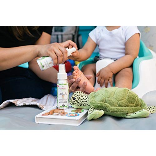 Mambino Organics Anti-Bug Mosquito Repellent Spray – All Natural, DEET-Free, ...