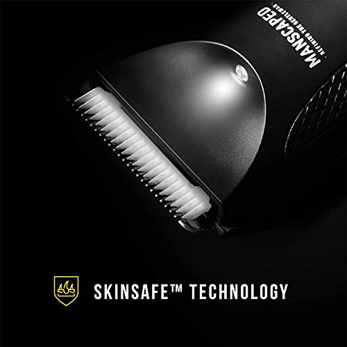 MANSCAPED™ Electric Groin Hair Trimmer, The Lawn Mower™ 3.0, Replaceable Cera...