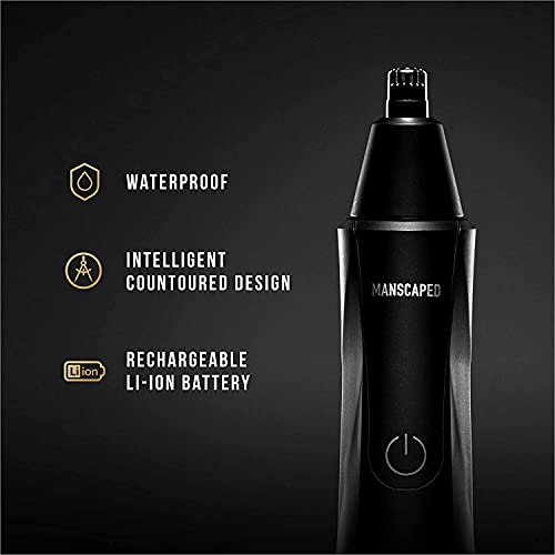 MANSCAPED™ The Weed Whacker™ Nose and Ear Hair Trimmer – 9,000 RPM Precision ...