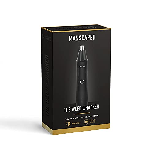 MANSCAPED™ The Weed Whacker™ Nose and Ear Hair Trimmer – 9,000 RPM Precision ...