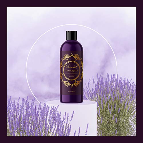 Aromatherapy Sensual Massage Oil for Couples - Aromatic Lavender Massage Oil ...