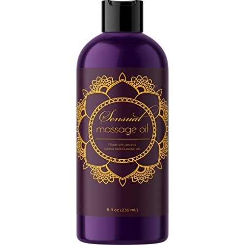 Aromatherapy Sensual Massage Oil for Couples - Aromatic Lavender Massage Oil ...