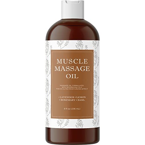 Aromatic Massage Oil for Massage Therapy - Sore Muscle Oil Massage Body Oil f...
