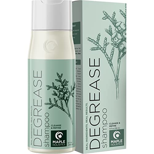 Extra Clarifying Shampoo for Oily Hair - Cleansing Shampoo for Greasy Hair Ca...