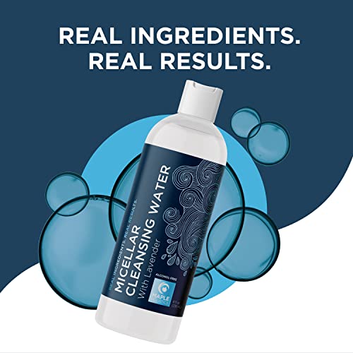 Gentle Micellar Cleansing Water with Lavender - Micellar Water Makeup Remover...