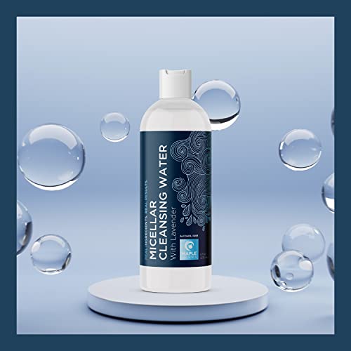 Gentle Micellar Cleansing Water with Lavender - Micellar Water Makeup Remover...