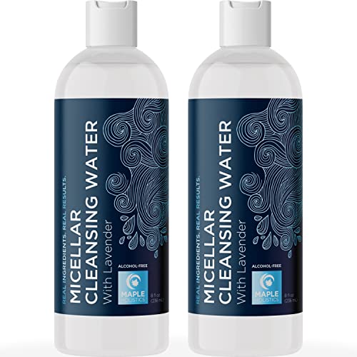 Gentle Micellar Cleansing Water with Lavender - Micellar Water Makeup Remover...
