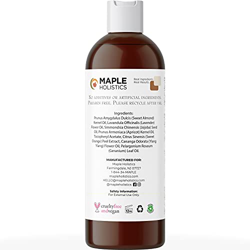 Moisturizing Massage Oil for Massage Therapy - Relaxing Body Oil for Dry Skin...