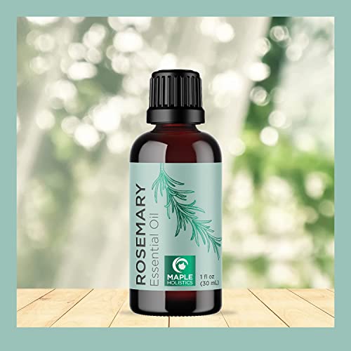 Pure Rosemary Essential Oil for Aromatherapy - Pure Rosemary Oil for Hair Ski...