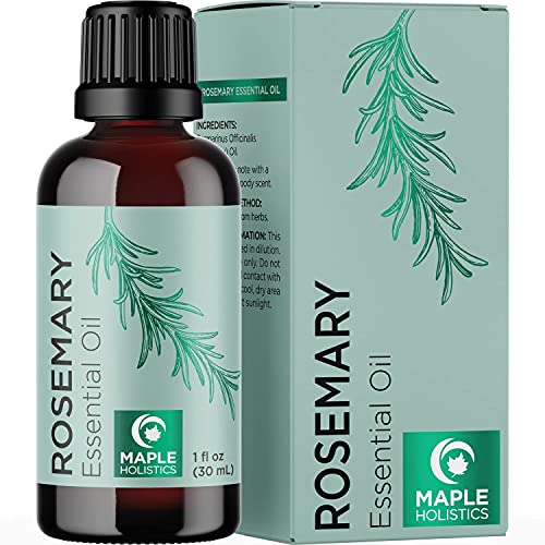 Pure Rosemary Essential Oil for Aromatherapy - Pure Rosemary Oil for Hair Ski...