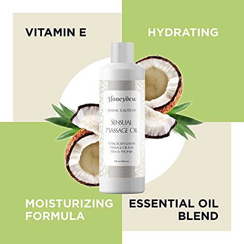 Relaxing Massage Oil for Massage Therapy - Nourishing Aromatherapy Body Oil f...