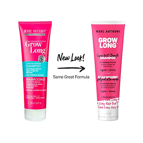 Marc Anthony Grow Long Biotin Shampoo and Conditioner Gift Set, Vitamin E and...