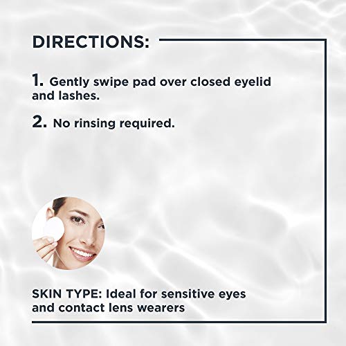 Marcelle Oil-Free Eye Makeup Remover Pads, 85 Pads