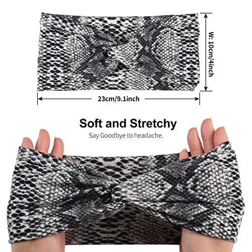 Fashion Headbands for Women Elastic Twisted Criss Cross Hair Bands for Girls ...