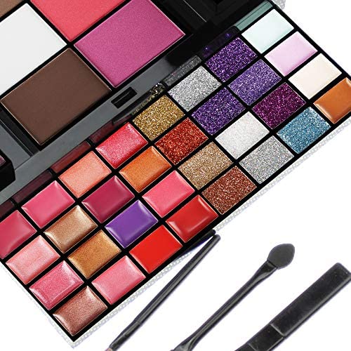 All In One Makeup Gift Kit - Ultimate Color Combination - 36 Eyeshadow, 28 Li...