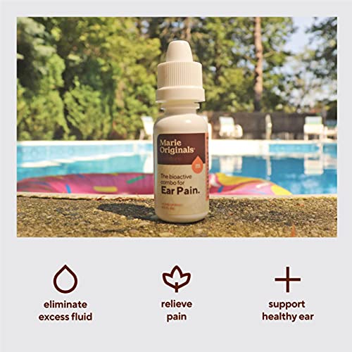 Natural Earache Drops for Ear Infection Prevention, Pain Relief, Swimmer's Ea...