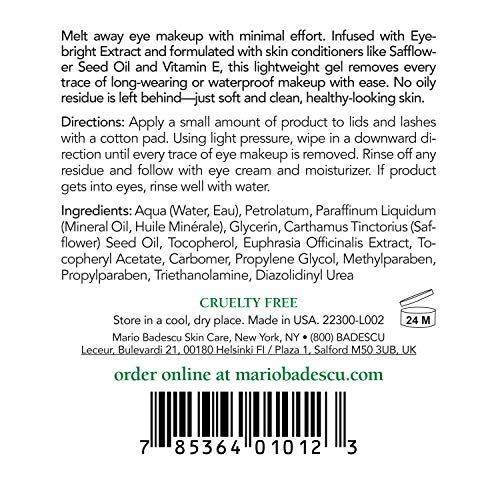 Mario Badescu Eye Make-Up Remover Gel, 4 oz