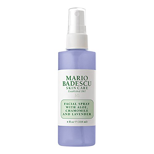 Mario Badescu Facial Spray with Aloe, Chamomile and Lavender, 4 Fl Oz