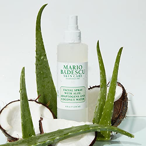 Mario Badescu Setting Facial Spray Mist with Aloe & Coconut Water, Refreshing...
