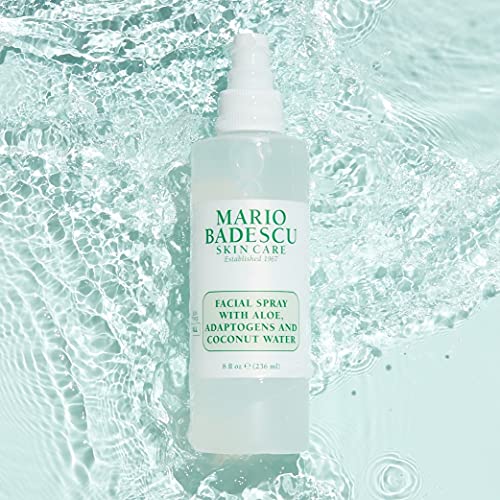Mario Badescu Setting Facial Spray Mist with Aloe & Coconut Water, Refreshing...