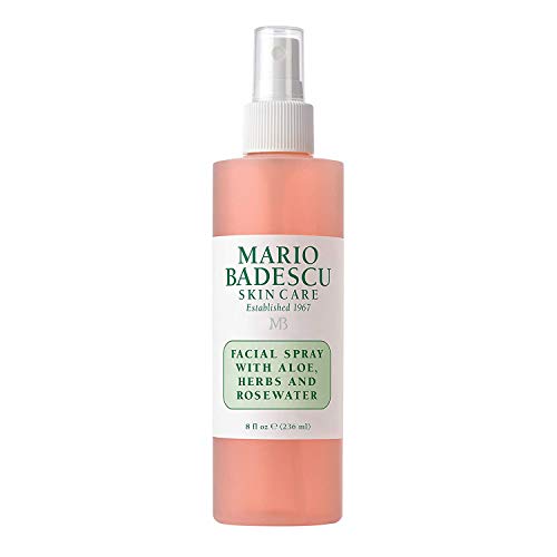 Mario Badescu Spritz Mist and Glow Facial Spray Collection Trio, Lavender, Cu...