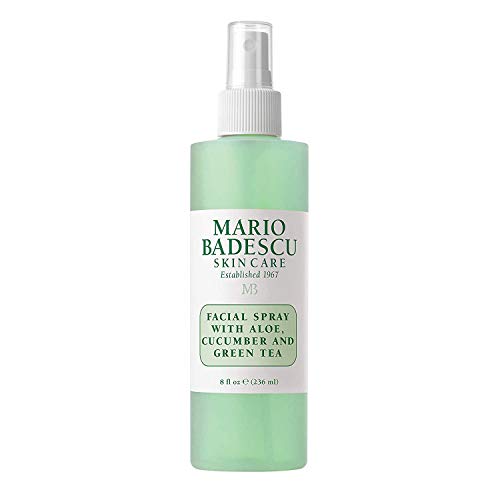 Mario Badescu Spritz Mist and Glow Facial Spray Collection Trio, Lavender, Cu...