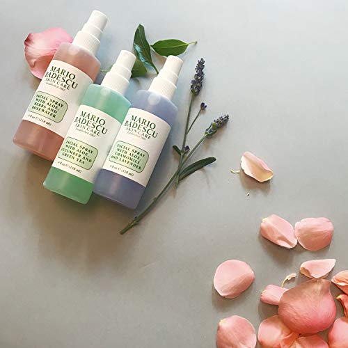 Mario Badescu Spritz Mist and Glow Facial Spray Collection Trio, Lavender, Cu...