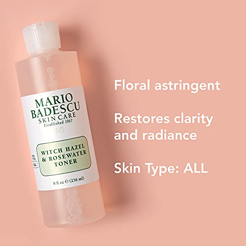 Mario Badescu Witch Hazel & Rosewater Toner, 8 Fl Oz
