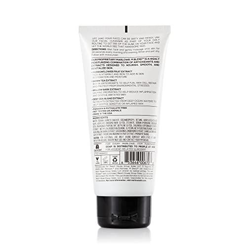 MARLOWE. No. 121 Facial Cleanser for Men 6oz | Daily Face Wash with Natural E...