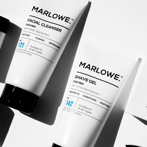MARLOWE. No. 121 Facial Cleanser for Men 6oz | Daily Face Wash with Natural E...