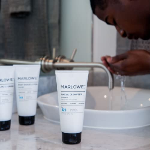 MARLOWE. No. 121 Facial Cleanser for Men 6oz | Daily Face Wash with Natural E...