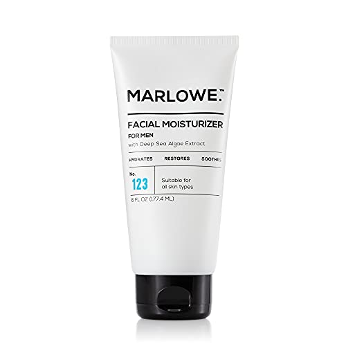 MARLOWE. No. 123 Men's Facial Moisturizer 6 oz | Lightweight Daily Face Lotio...