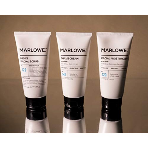 MARLOWE. No. 201 Everyday Face Kit for Men | Men Facial Care Starter Set | Da...