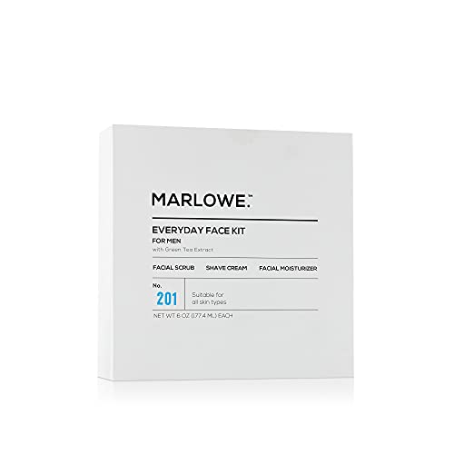 MARLOWE. No. 201 Everyday Face Kit for Men | Men Facial Care Starter Set | Da...