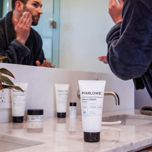 MARLOWE. Shave Cream with Shea Butter & Coconut Oil No. 141 6 oz | Natural Sh...