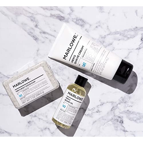 MARLOWE. Shave Cream with Shea Butter & Coconut Oil No. 141 6 oz | Natural Sh...