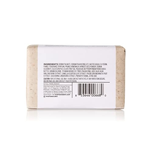 MARLOWE. No. 102 Men's Body Scrub Soap 7 oz | Best Exfoliating Bar for Men | ...