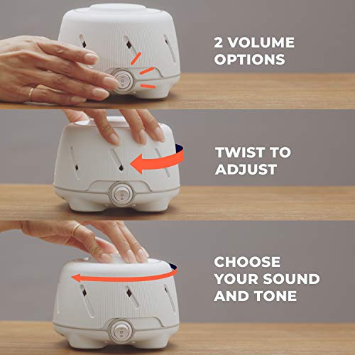 Marpac Yogasleep Dohm (White/Gray) The Original Noise Machine Soothing Natura...