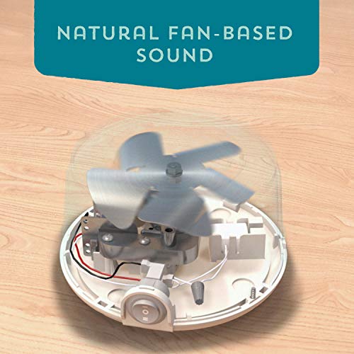 Yogasleep Dohm UNO White Noise Machine Real Fan Inside for Non-Looping White ...