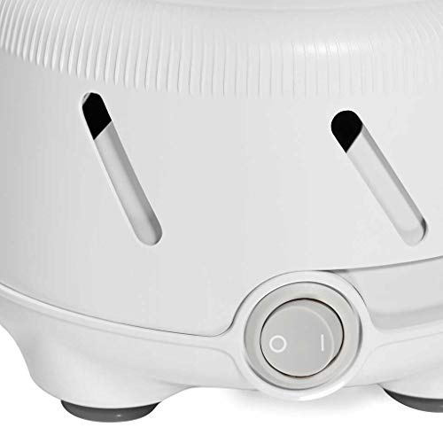 Yogasleep Dohm UNO White Noise Machine (White) Real Fan Inside for Non-Loopin...