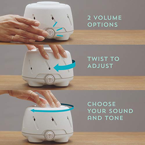 Yogasleep Dohm (White/Pink) | The Original White Noise Machine | Soothing Nat...