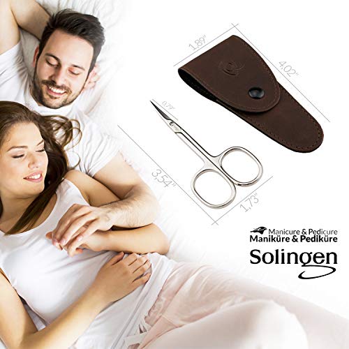 Solingen Scissors - Cuticle Scissors Germany - Curved Blade, Nail Scissors Ge...