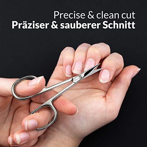 Solingen Scissors - Cuticle Scissors Germany - Curved Blade, Nail Scissors Ge...